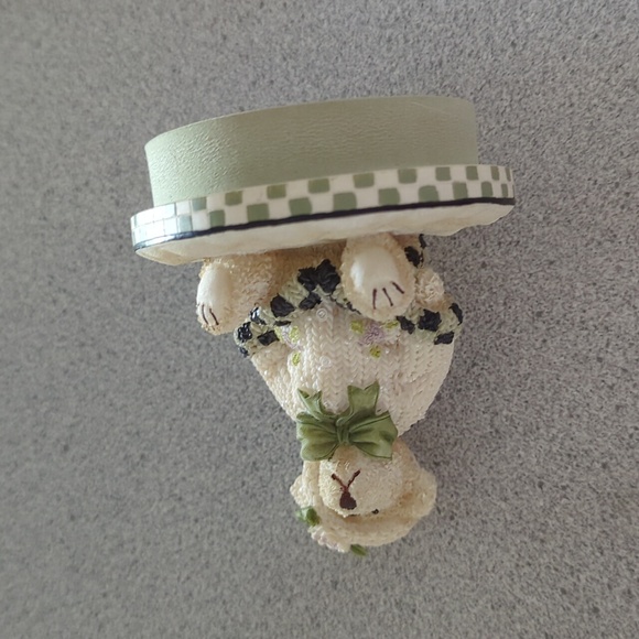 Adorable pair bear candle toppers - Picture 5 of 7